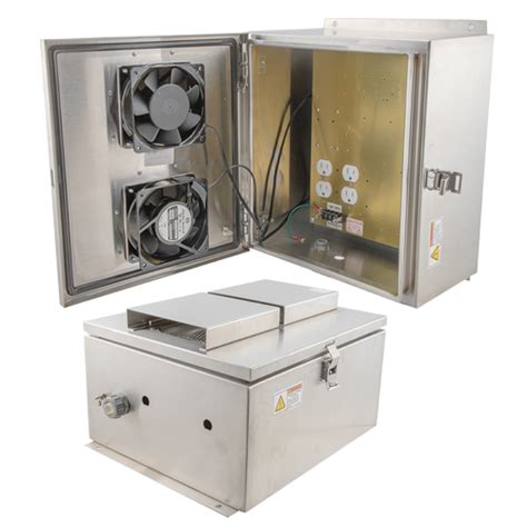 large vented metal enclosure|nema 3r enclosure with fan.